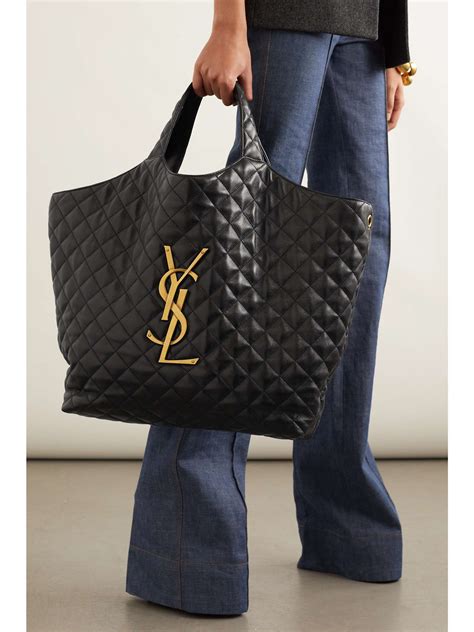 ysl vintage bag serial number|ysl large quilted tote bag.